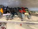 35 · KITCHEN UTENSILS INCLUDING , TONGS, FORKS, SPOONS, LADLES, SPATULAS, ETC, 1 x SHELF