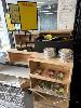53 · QUANTITY TIMBER CRATES, DISPLAY STANDS