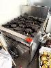 73 · COMBINATION RANGE, LUUS, 4 BURNER STOVE & SINGLE DOOR OVEN, GAS, STAINLESS STEEL CASED