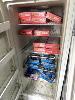 74 · BELLING SINGLE DOOR FREEZER & CONTENTS FROZEN FOOD
