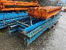 34 · PALLET RACKING COMPRISING, 9 x UPRIGHTS, 4300 (H) x 830mm (W), 43 x CROSS BEAMS, 2750mm (L), 1 x PALLET NO GST