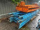 Pallet Racking Comprising, 9 X Uprights, 4300 (H) X 830mm (W), 43 X Cross Beams, 2750mm (L), 1 X Pallet No Gst