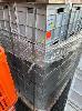 45 X Plastic Tubs, Grey Pvc, Nally, Size: 360 X 360 X 280mm (H), 1 X Pallet