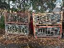 3 X Matching Stillages, Stackable, 1700 X 1180 X 900mm (H), Heavy Duty Steel No Gst