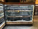 LINEAR OPEN FRONT REFRIGERATION, SUIT FRUIT & VEG, 3 TIER,, LED LIGHTING, DIGITAL TEMP DISPLAY, PULLDOWN NIGHT COVERS,, 2500 x 900 x 2000mm (H), (UNITS #10), WITH REFRIGERATION CONDENSER