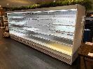 14 · OPEN FRONT FRIDGE, SUIT DAIRY & SMALL GOODS, 6 TIER,, LED LIGHTING, DIGITAL TEMP DISPLAY, PULLDOWN NIGHT COVERS,, 5100 x 900 x 2000mm (H), (UNIT # 4 & #5), WITH REFRIGERATION CONDENSER
