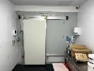 20 · LARGE FREESTANDING COOL ROOM, 12m x 2300mm x 2500mm (H), 100mm THICK PANELS, 2 x SLIDING DOORS, 3 x PRODUCE ACCESS DOORS, GLASS WINDOW,, 2 x TRIPLE FAN EVAPORATORS, INTERNAL LIGHTING, EMERGENCY BUTTON, MASTERCELLA DIGITAL CONTROLS, WITH REFRIGERATION CONDENSER