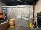 23 · LARGE FREESTANDING COOL ROOM, 15m x 5300 x 3200mm (H), 105mm THICK PANELS, LARGE SLIDING DOOR, GLASS WINDOW,, 4 x DUAL FAN EVAPORATORS, INTERNAL LIGHTING