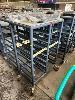 34 · PVC MEAL SERVING TROLLEY ON CASTOR WHEELS WITH 14 x TRAYS, 1400 (H) x 500 (W) x 900mm (L), , **SUBJECT TO INSURANCE CLAIM, BUYER TO INSPECT** NO GST