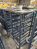 40 · PVC MEAL SERVING TROLLEY ON CASTOR WHEELS WITH 14 x TRAYS, 1400 (H) x 500 (W) x 900mm (L), , **SUBJECT TO INSURANCE CLAIM, BUYER TO INSPECT** NO GST