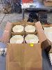 BOWLS, CUPS & PLATES,, 1 x TABLE, , **SUBJECT TO INSURANCE CLAIM, BUYER TO INSPECT** NO GST