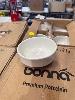 BOWLS IN BOXES, 1 x TABLE, , **SUBJECT TO INSURANCE CLAIM, BUYER TO INSPECT** NO GST