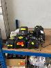 194 · 7 x BATTERY CHARGERS WITH 4 x BATTERIES, , **SUBJECT TO INSURANCE CLAIM, BUYER TO INSPECT** NO GST