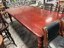 224 · MAHOGANY BOARDROOM TABLE, 2520 (L) x 1260 (W) x 800mm (H)