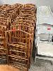 233 · 19 x FAUX BAMBOO CHAIRS