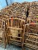 234 · 19 x FAUX BAMBOO CHAIRS