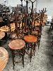 236 · 11 x TIMBER STOOLS, BY JAMES RICHARDSON FURNITURE