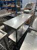 251 · STAINLESS STEEL BENCH, 1220 x 500 x 900mm, 2 TIER NO GST