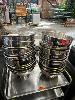 260 · 11 x STAINLESS STEEL BOWLS, 370mm ON STANDS