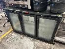 284 · UNDERBENCH FRIDGE,, MOD: SC316GA, 3 DOOR, 240V, 10 AMP