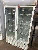 320 · DISPLAY FRIDGE,, 2 DOOR, 240V, NEEDS REPAIR