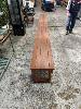 348 · TIMBER BENCH, 5000 x 450 x 450mm