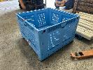 BLUE DROP SIDE NALLY BIN, GOOD CONDITION