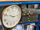196 · 6 x TATE WALL CLOCKS, , **SUBJECT TO INSURANCE CLAIM, BUYER TO INSPECT** NO GST