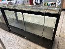 356 · GLASS DISPLAY CABINET, 1500 (L) x 500 (W) x 950mm (H), 1 x GLASS SHELF & 1 x KEY