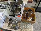 375 · ICE BUCKETS, 10 x COCKTAIL SHAKERS & 20 x SHOT GLASSES
