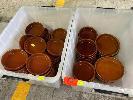 378 · 52 (APPROX) x SMALL GLAZED TERRACOTTA BOWLS & 9 x CUISINE BY CHURCHILL BOWLS, TERRACOTTA GLAZED