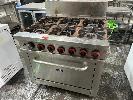 390 · OVEN RANGE, GASMAX FED, MOD: GBS6TS, 6 BURNER, NATURAL GAS NO GST