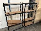 395 · 2 x STORAGE RACKS, 810 (L) x 300 (W) x 1500mm (H), 4 TIER