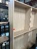 396 · 2 x SHELF UNITS, TIMBER LAMINATE, 800 (L) x 270 (W) x 2030mm (H), 6 TIER
