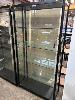 398 · GLASS DISPLAY CABINET, 1000 (L) x 400 (W) x 1980mm (H), 4 x GLASS SHELVES & 1 x KEY