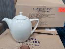 439 · 50 (APPROX) X BEVERAGE POTS. CHURCHILL ULTIMO 30 OZ, BT301 WHITE. (15 X BOXES)