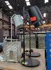65 · 3 X TABLE TOP SPOT LAMPS & FEATURE LAMP (LIT GLASS TILE)