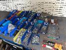 34 · 33 x SMALL PARTS BINS & CONTENTS BOLTS, SCREWS, WASHERS, NUTS & 2 x GRAB KITS