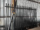 99 · STEEL TUBE FENCE SECTION, 2400 x 1800mm & POSTS