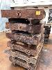 121 · 6 x HEAVY DUTY FOUNDRY PALLETS, 1300 x 900mm WITH FORK POCKETS & LIFT HOOKS