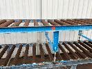 123 · 2 x ROLLER CONVEYOR SECTIONS,, 900mm ROLLERS, 5.3m (L) & 4.0m (L)