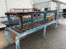 126 · 3 x ROLLER CONVEYOR SECTIONS,, 2 @ 5m (L) & 1 @ 1m (L)