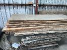 166 · 40 (APPROX) x ASSORTED USED PLYWOOD & PARTICLEBOARD SHEET, VARIOUS SIZES