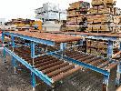 194 · 6 x LENGTHS ROLLER CONVEYOR, 900mm (W), 2 @ 1800mm, 2 @ 4000mm & 2 @ 5000mm