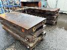 214 · 6 x HEAVY DUTY FOUNDRY PALLETS, 1300 x 900mm WITH FORK POCKETS & LIFT HOOKS