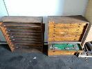 2 x COLLECTABLE 6 DRAWER STORAGE SETS & 10 SHELF UNIT