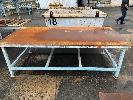 Steel Plate Top Bench, 2400 X 1200 X 4mm