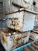 327 · 2 x STEEL WASTE/SCRAP BINS, 2m3, FORK POCKETS & LIFT LUGS