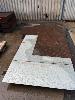 Assorted Sheets Plate Steel,, Black & Galv, 10 X 2300 X 1200mm Approx X 5, 2 X Sheets Galv Plate, 3mm