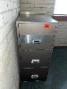 Contents Of Office Including, Fireproof Filing Cabinet, 4 Drawer, With Key, Desk, Work Table & Steel 4 Drawer Filing Cabinet